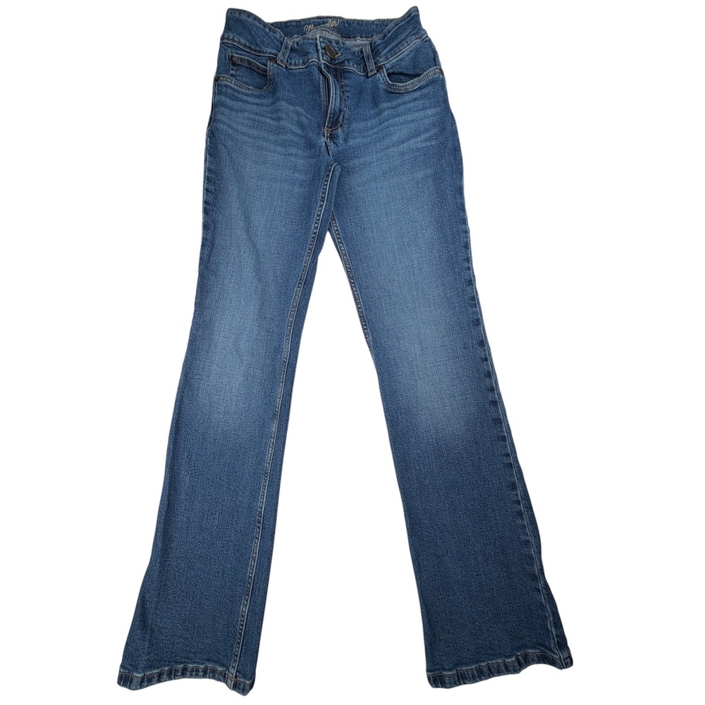 Wrangler Retro Mae Women's 5x32 Kasey Bootcut‎ Jeans Mid Rise Western Flaw